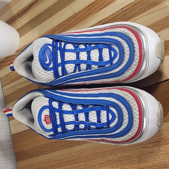 Nike Air Max 97 All Star Jersey, Red White Blue, Sneakers - Picture 3 of 6